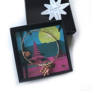 Alex and Ani Tropical Flower Bangle 🌺